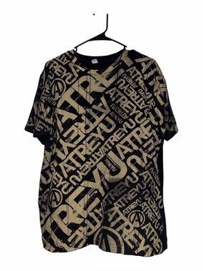 Atreyu Band All Over Print Graphic T-Shirt Y2K Size XL